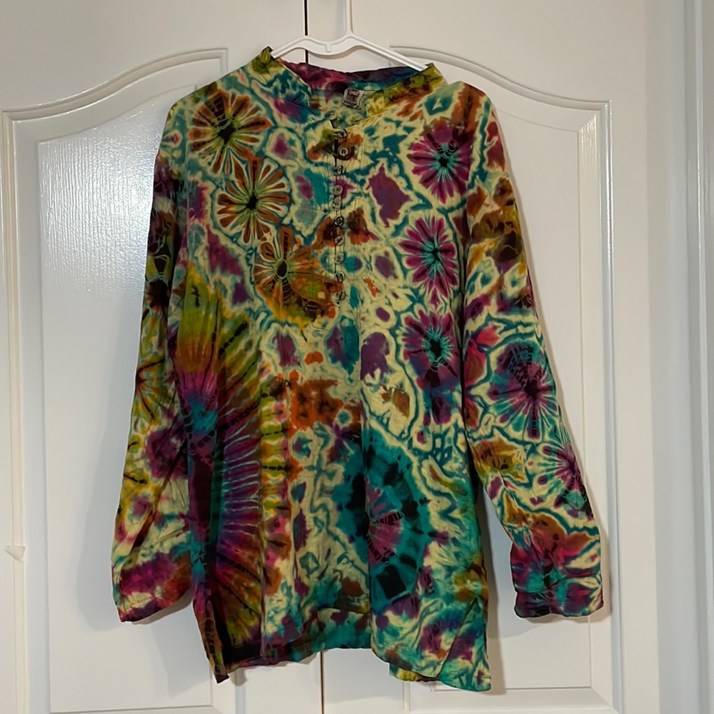 Anantara size L BOHO, tie dye top